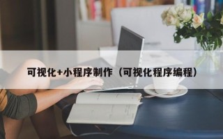 祁阳可视化+小程序制作（可视化程序编程）